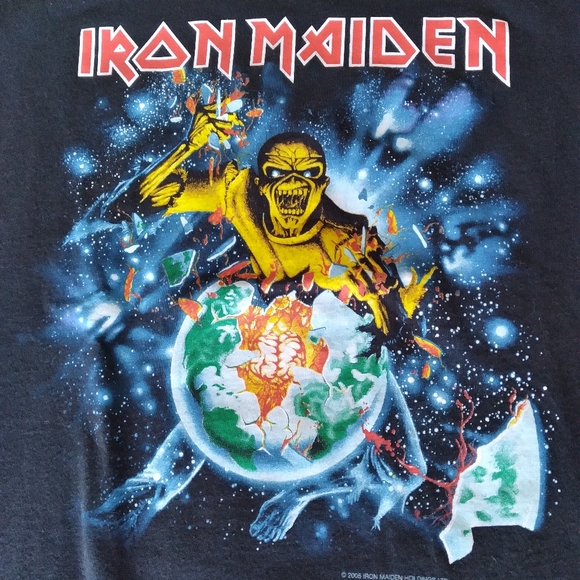 Iron Maiden 2005 Eddie Rips Up North America Tour Shirt *Never Worn/Washed* - Picture 2 of 6
